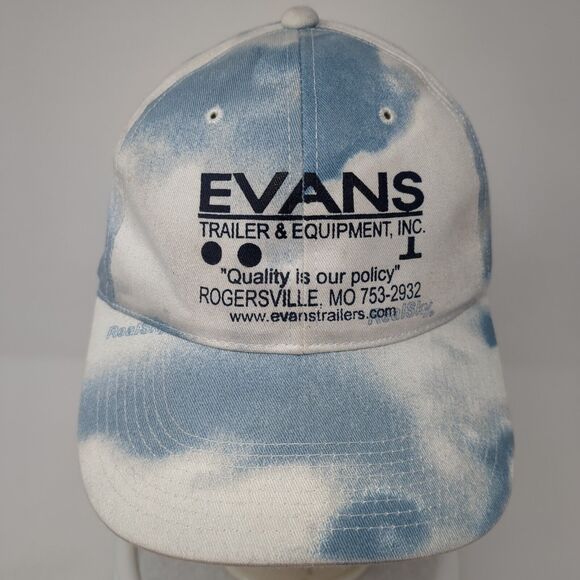 Evans Trailer & Equipment Inc Snapback Hat Multicolor OS Adjustable Tie Dye OC - Picture 2 of 8